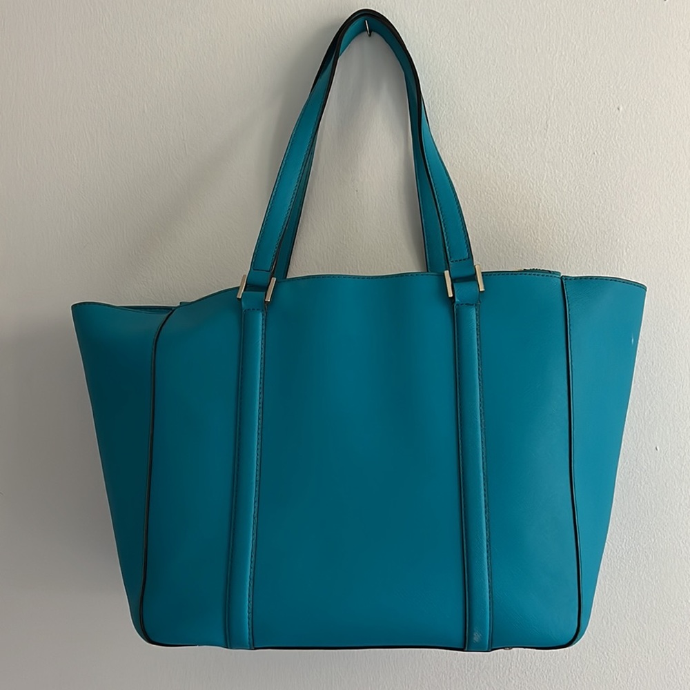 Beautiful Kate Spade Tote Teal - Picture 2 of 10